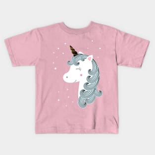 Beautiful unicorn Kids T-Shirt